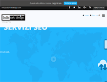 Tablet Screenshot of italiawebdesign.com